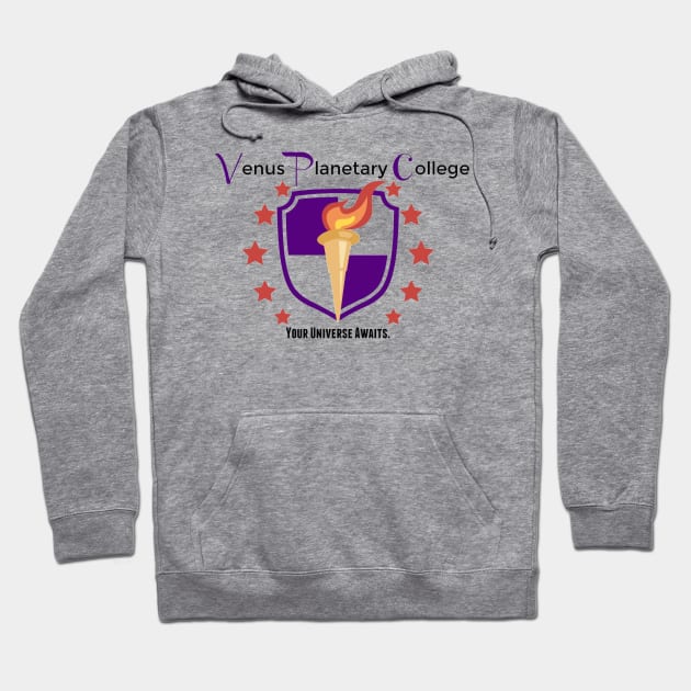 Venus Planetary College Hoodie by Courage2B